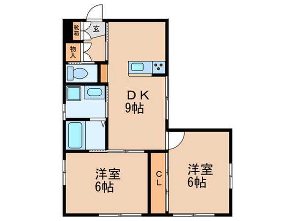 アストリ－ヴの物件間取画像